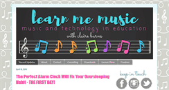 Desktop Screenshot of learnmemusic.com